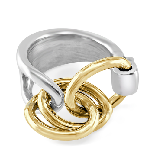 Anillo “Caótica” Mixto