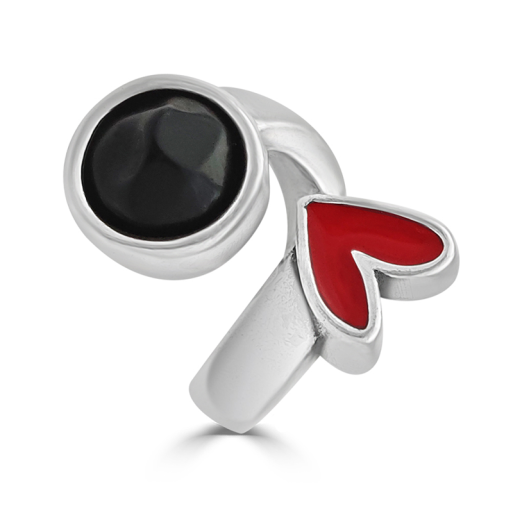 Anillo "Loco Amor vs Perla Negra"