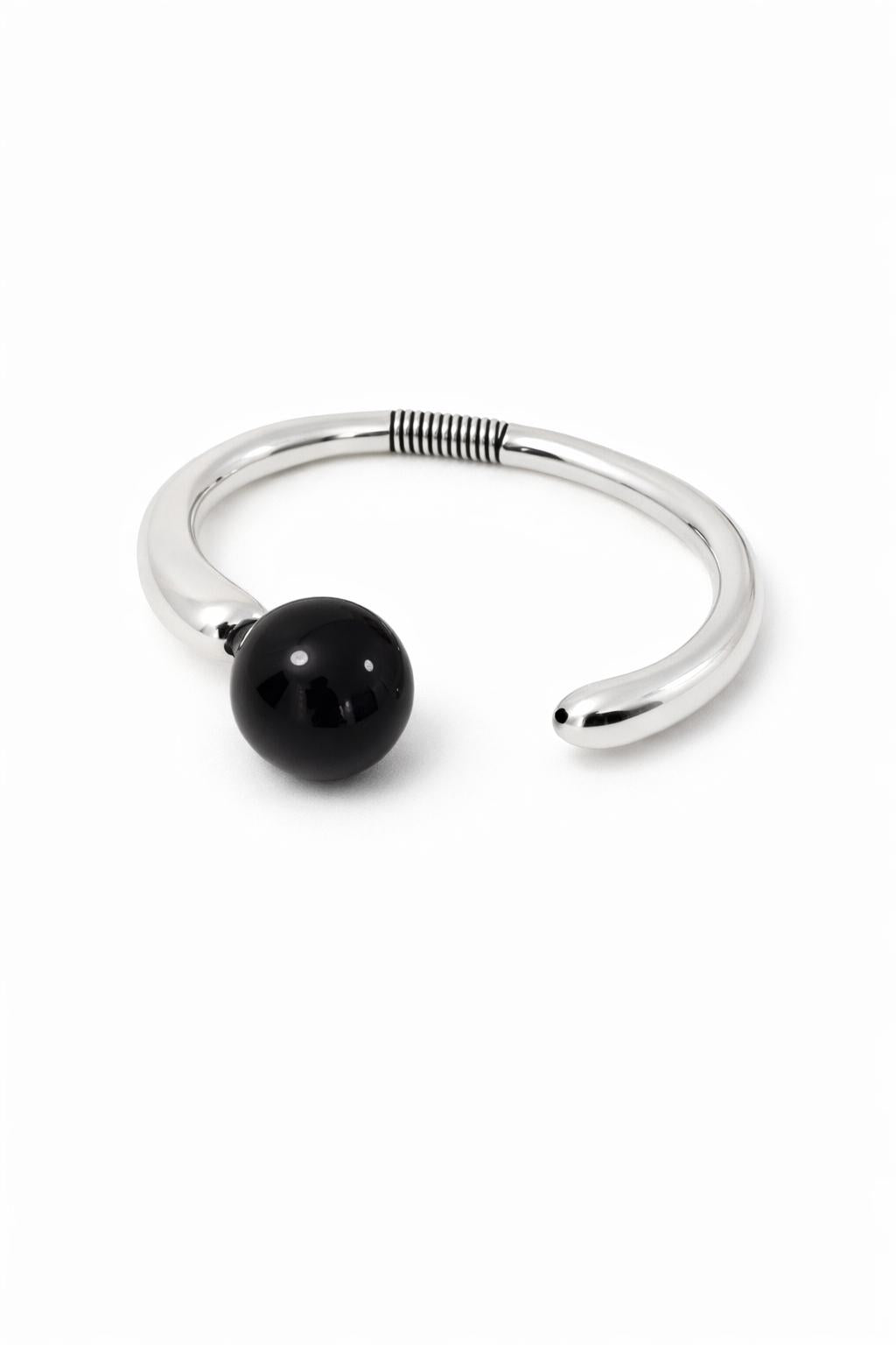 Bola Color Negro para Pulseras Intercambiables