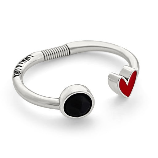 Pulsera "Loco Amor Vs Perla Negra"